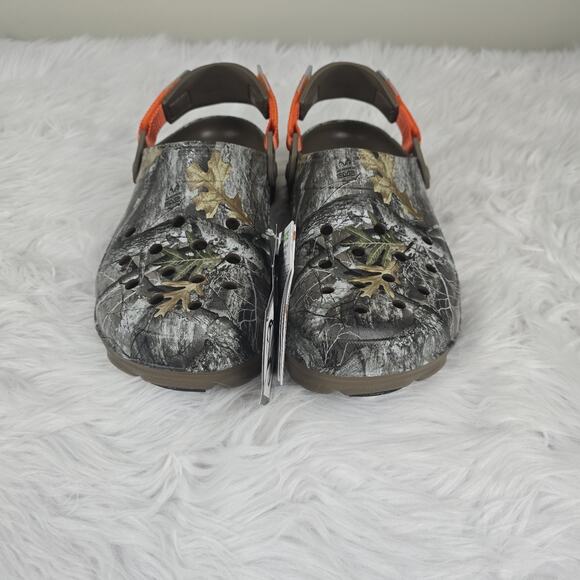 Crocs Realtree All Terrain Edge Clog Men's 9 Women's 11 Walnut 206504-267 - Picture 4 of 8